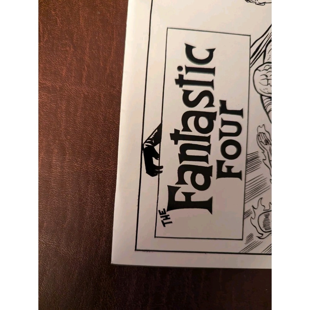 Fantastic Four #1 Hidden Gem‎ 1:100 Sketch Variant 2018 Kirby Art NM Range - Picture 5 of 11